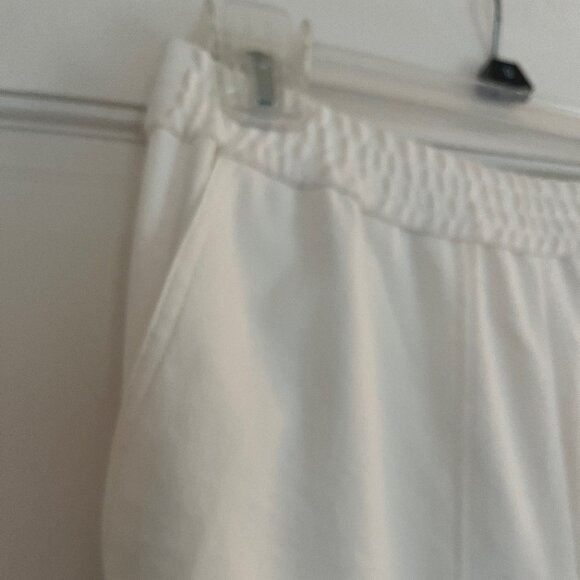 Tibi Chalky Drape Plashet Jogger- Regular- White- SR - Picture 7 of 13